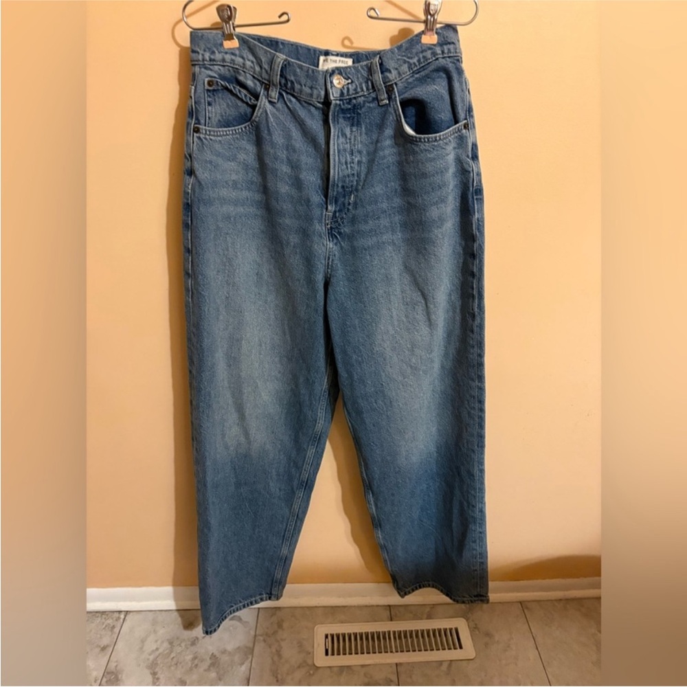 Free People We The Free Cora Slouchy Jeans - Picture 2 of 10